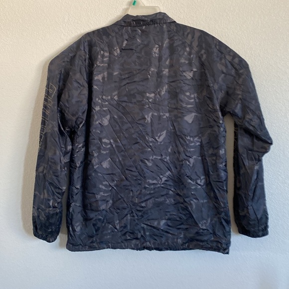 INSOMNIAC Camotech Men’s Fully Lined Nylon Jacket with Snap Button Closure Sz L - Picture 5 of 5